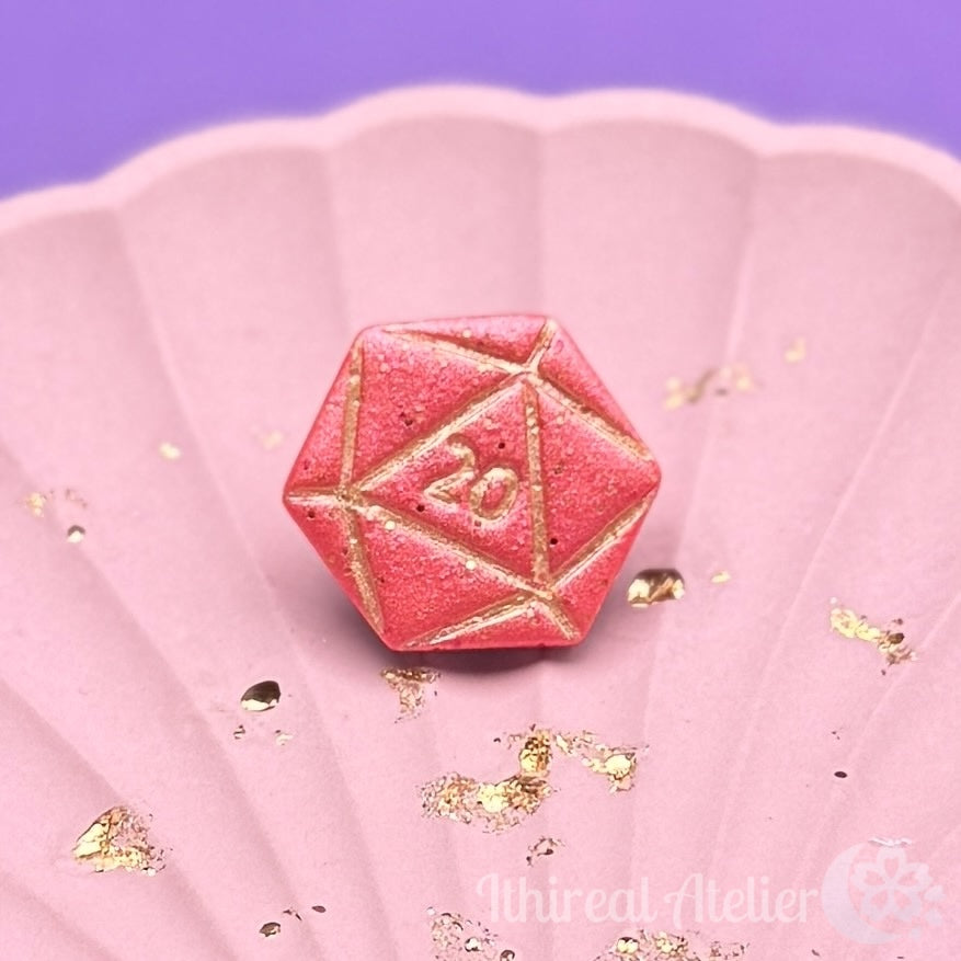 D20 Charm - For Good (pin/magnet)