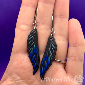 Earrings - Gothic Fairy Wings