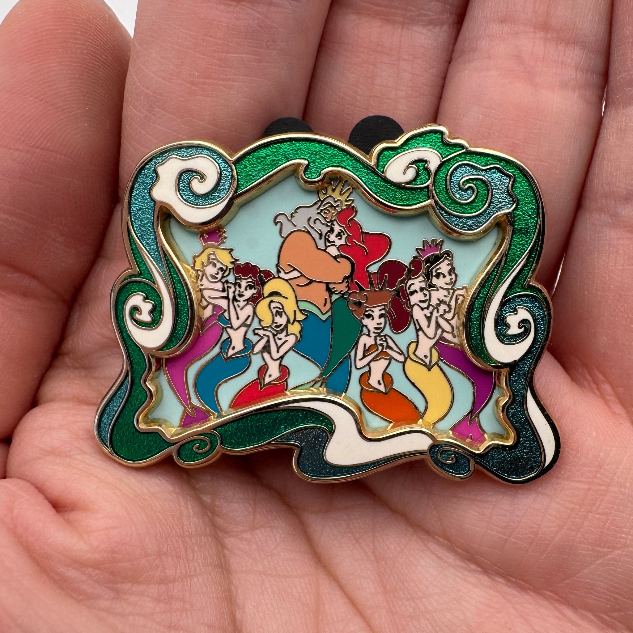 Disney: Little Mermaid Family Pin
