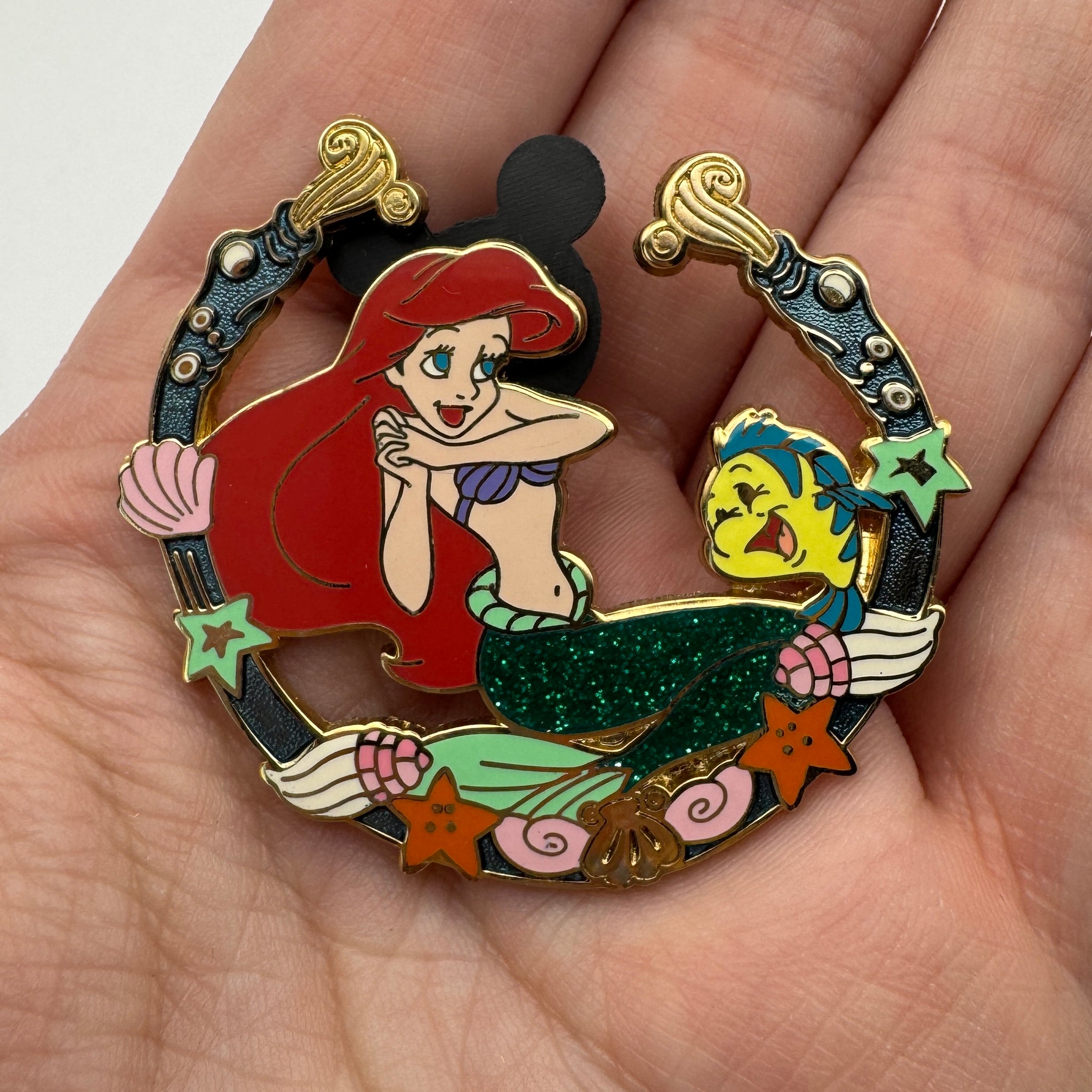 Disney: Ariel and Flounder Pin