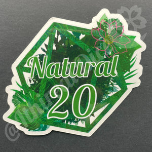Sticker - Natural 20